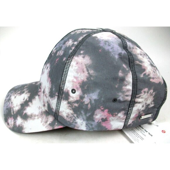 NWT Lululemon Women's Baller Hat / Cap Soft One Size Adj. Pink/Gray Print - Picture 2 of 4